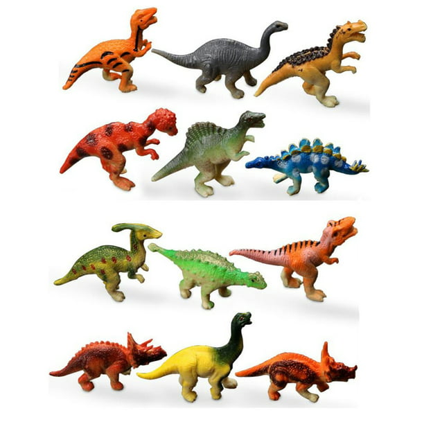 Transforming 2 in 1 Prehistoric World Dinosaur Toy 12 Dinosaurs Figures
